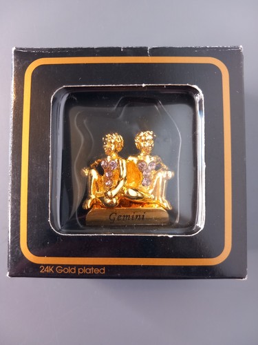 24k gold plated crystal - gold,