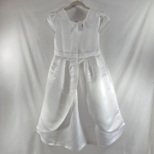 Gymboree white satin - white,