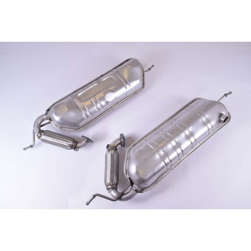 Exhaust rear back - exhaust, for