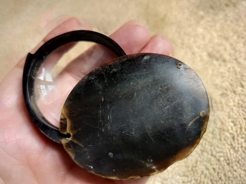 Antique pocket magnifying - antique,