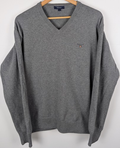 Gant jumper mens large grey - gant, v