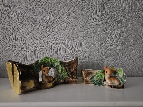 Vintage pair hornsea fauna - of,