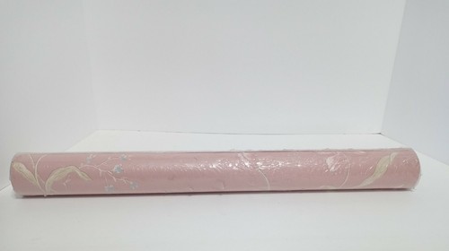 Pink floral wallpaper dbl - floral,