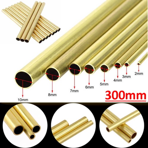 Brass tube 8mm - brass, 1mm