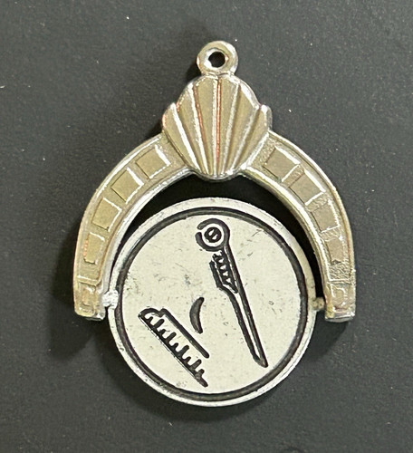 Vtg masonic spinner watch - masonic,
