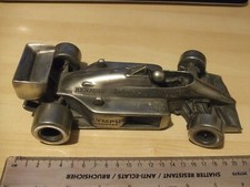 AYRTON SENNA JPS LOTUS Pewter Auto Car F1 Sculpture by Compulsion Gallery Essex