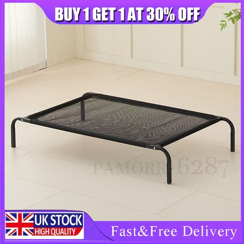 Elevated dog bed pet cat - bed,