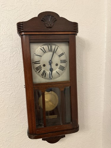 Vintage wooden pendulum - vintage,