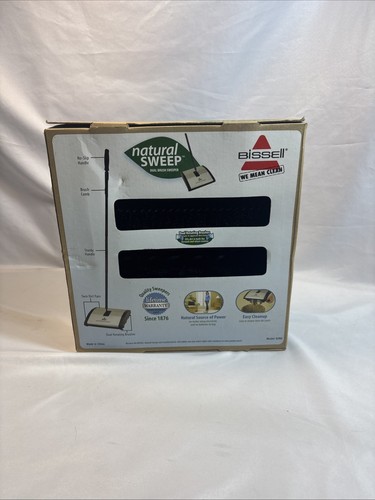 Bissell natural sweep - sweep, bagless