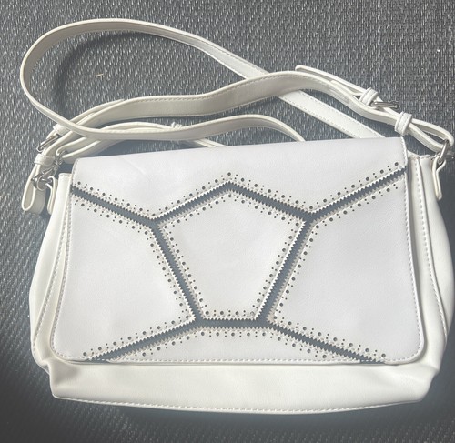 White bulaggi handbag - white, new