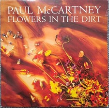 PAUL McCARTNEY - FLOWERS IN THE DIRT - 12" VINYL ABUM RECORD LP +INNER NEAR MINT
