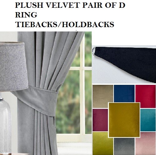 Tie backs thick - thick, d