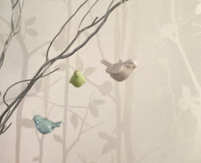 Ceramic hanging ornaments 3 x