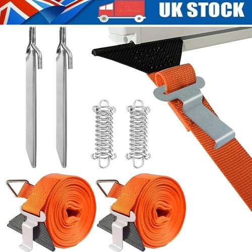Awning storm band - awning, tie