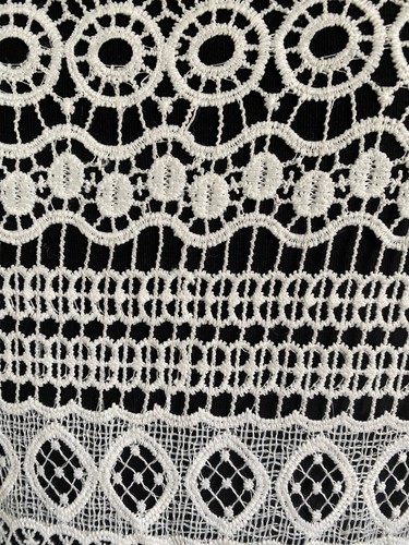 Ivory batik style striped - style,