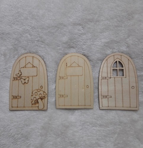 Pack wooden fairy doors - fairy,