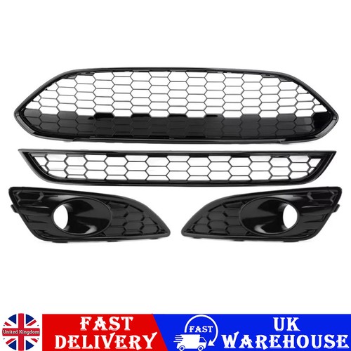 Upper lower bumper grille - 4x,