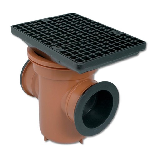 110mm underground back - 110mm, inlet