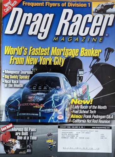 Drag racer magazine jan - magazine,