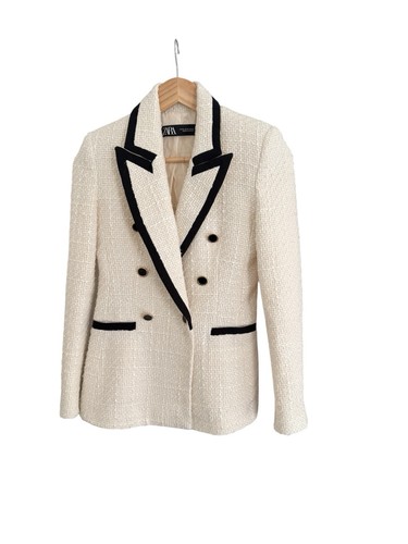 Zara ivory tweed - zara,