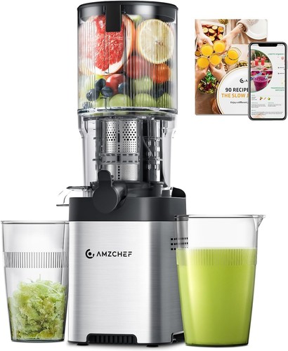 Amzchef cold press juicer - amzchef,