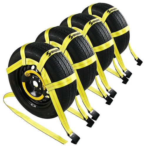 Tow dolly basket straps with - dolly,