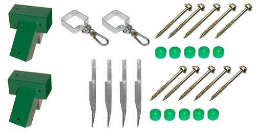 Swing corner metal - metal, set