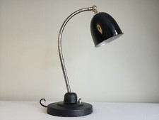 1940s Bauhaus desk lamp. German industrial desk lamp. Kaiser Idell Kandem era.