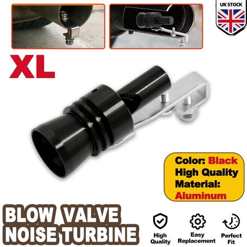 1pcs black car turbo sound - xl,