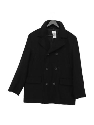 Jeff banks men coat black - l,