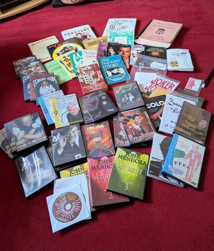 Magic dvds books - and, tricks