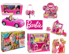 Barbie Doll House/Car/Horse/Camping Fun/Playsets, Toys & Accessories - New