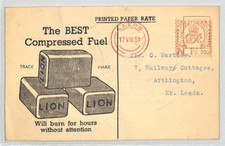 GB KGVI METER 1½d Advert