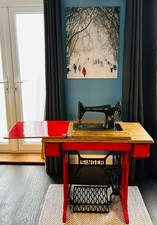 1920s RED Singer Sewing