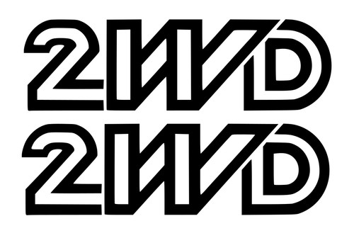 Syncro 2wd 4wd - /, decals