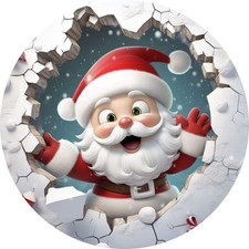 Merry Christmas Edible Cake