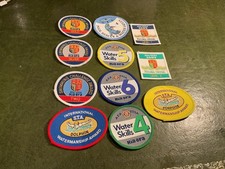 SEW ON SWIMMING BADGES x 11 