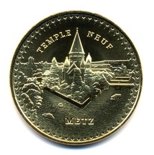 57 METZ Temple new, 2025, Monnaie de Paris