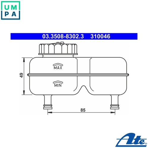 Fluid reservoir brake - fluid,