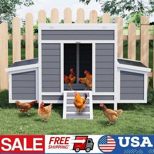 54in wooden chicken coop with - wooden,