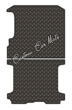 CUSTOM FIT VAUXHALL VIVARO VAN SWB REAR RUBBER FLOOR MAT FROM 2014 ONWARDS