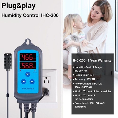 Humidity controller humidistat - humidity,