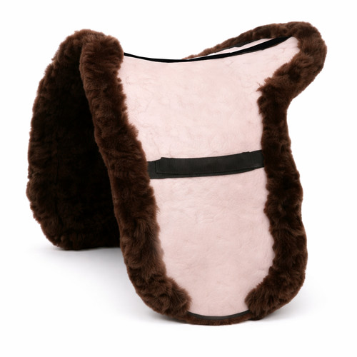 Equetech sheepskin showing - sheepskin,