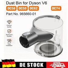 Container Dust Bin For Dyson V6,DC58,DC61,DC59,DC62 Vacuum Cleaner Spare Part