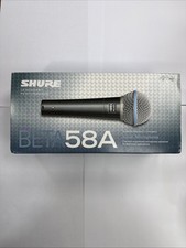 Shure Beta 58A Professional Vocal Dynamic Microphone