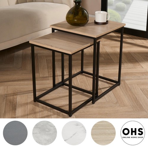 Nest tables square wood - of,
