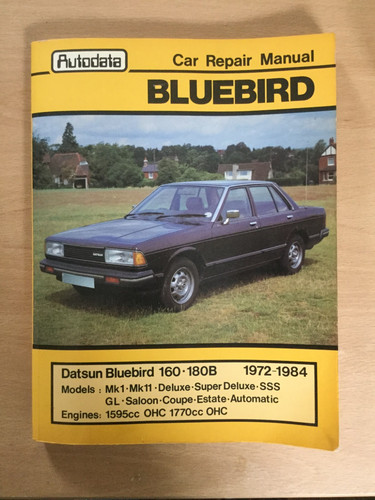 1972 1984 datsun - bluebird, car