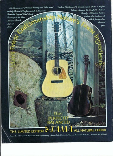 1978 tama all natural - 1978, guitar