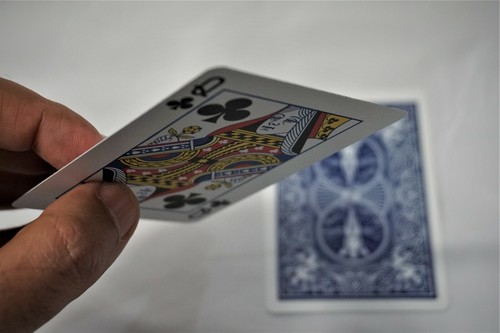 Magic bicycle shim - magic, cards