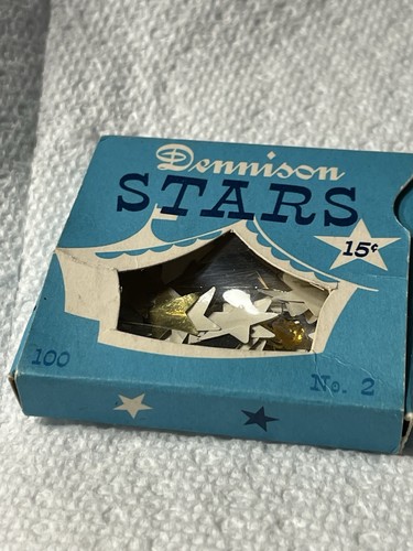 Vintage dennison gold foil - gold,